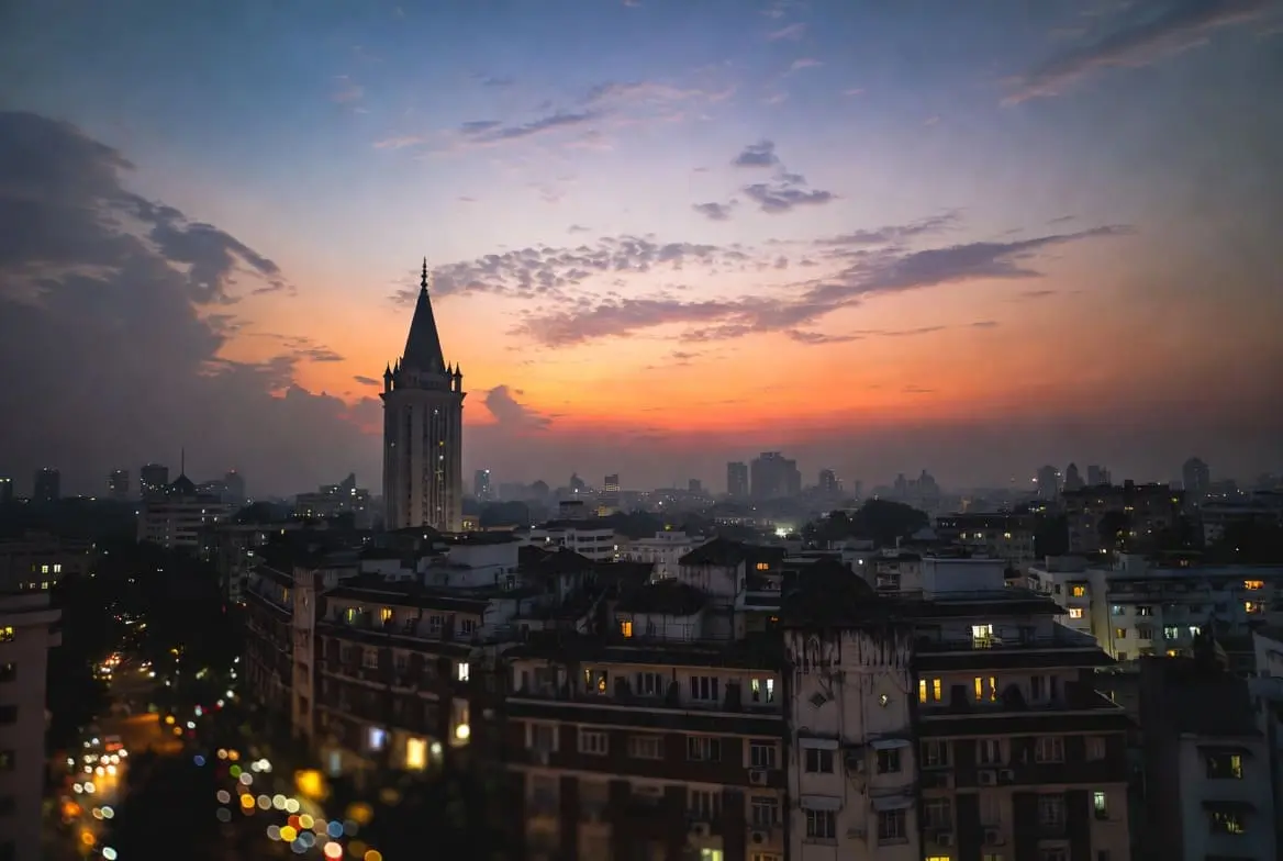 Mumbai skyline at night — financial capital of India and home to the Mumbai Sugar Daddy Chat Room